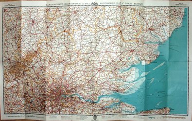 Thumbnail: QtrInch Sheet 19 1950ish